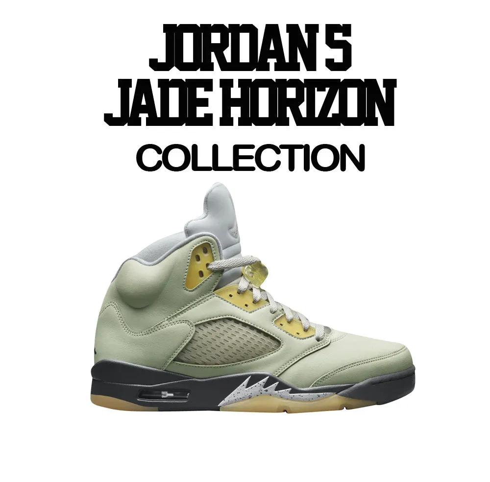 Retro 5 Jade Horizon Shirt - ST Palms - Green