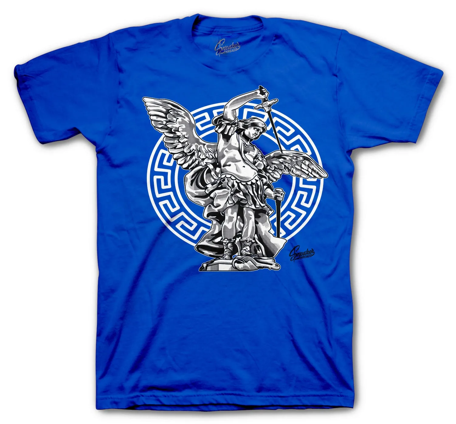 Retro 5 Racer Blue Shirt - St. Michael - Blue