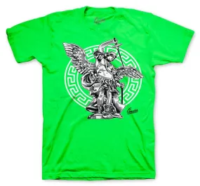 Retro 6 Electric Green Shirt - St. Michael - Green