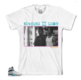 Retro 8 South Beach Shirt - Nothin II Lose - White