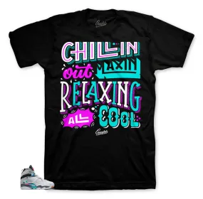 Retro 8 South Beach Shirt - Relaxin - Black