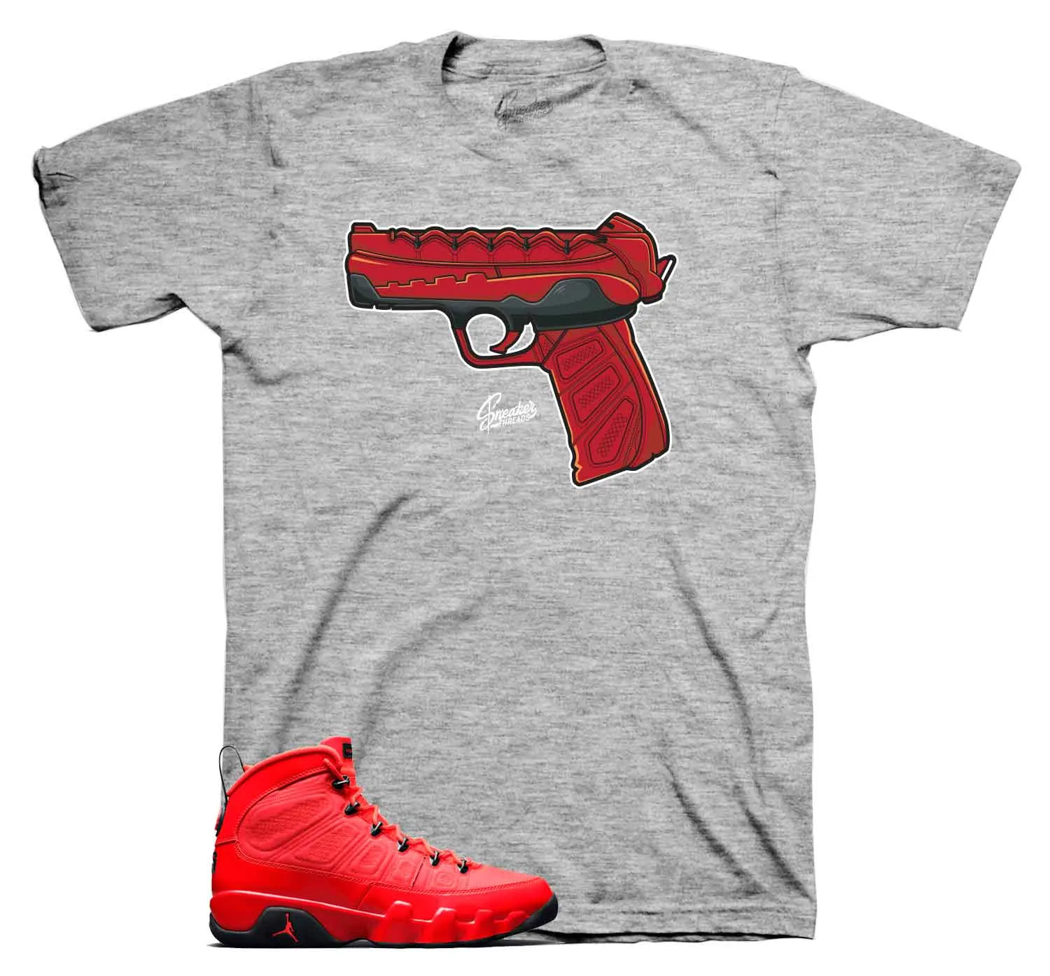 Retro 9 Chile Red Nines Shirt