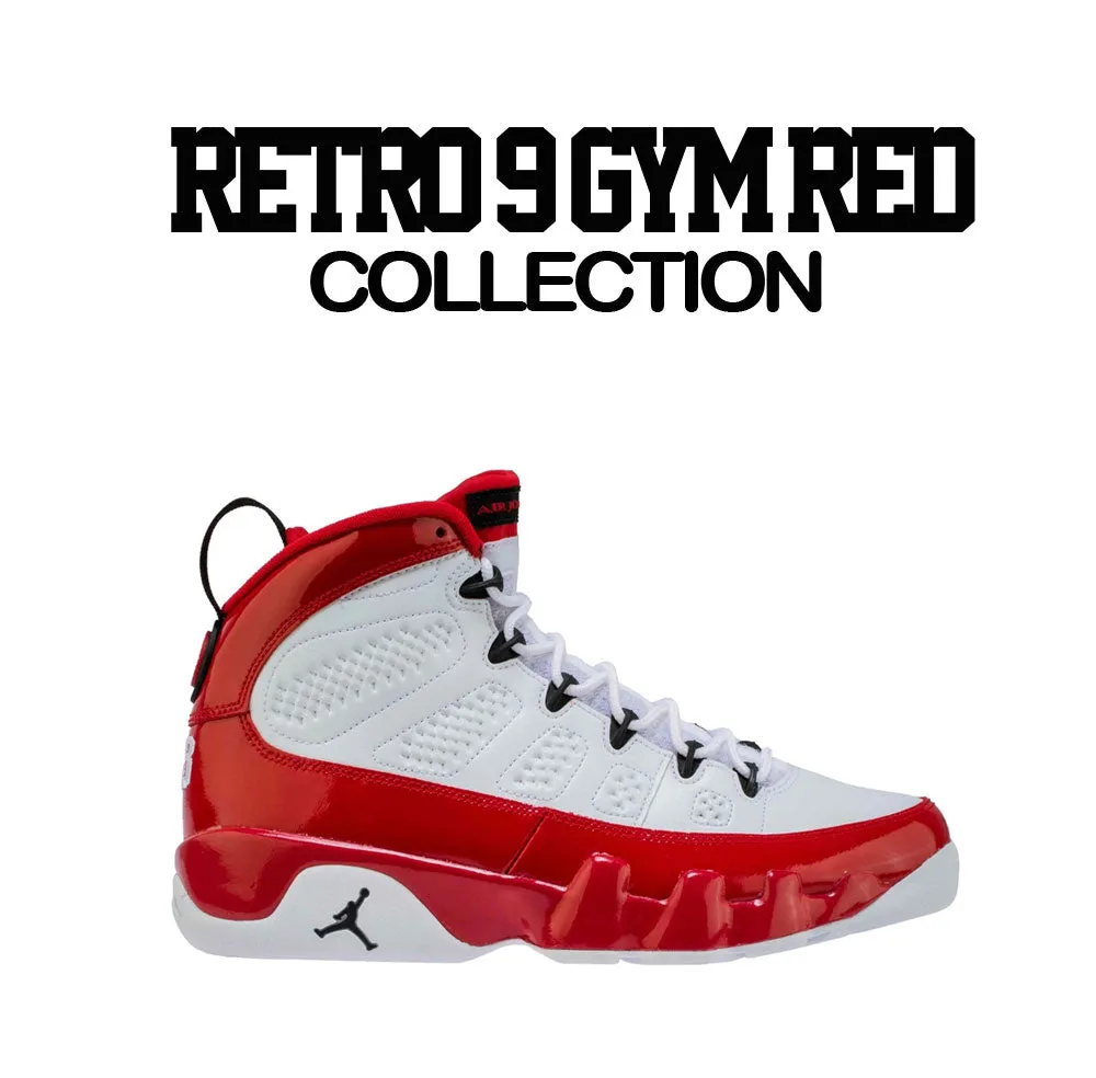 Retro 9 Gym Red Cheers Bear Shirt