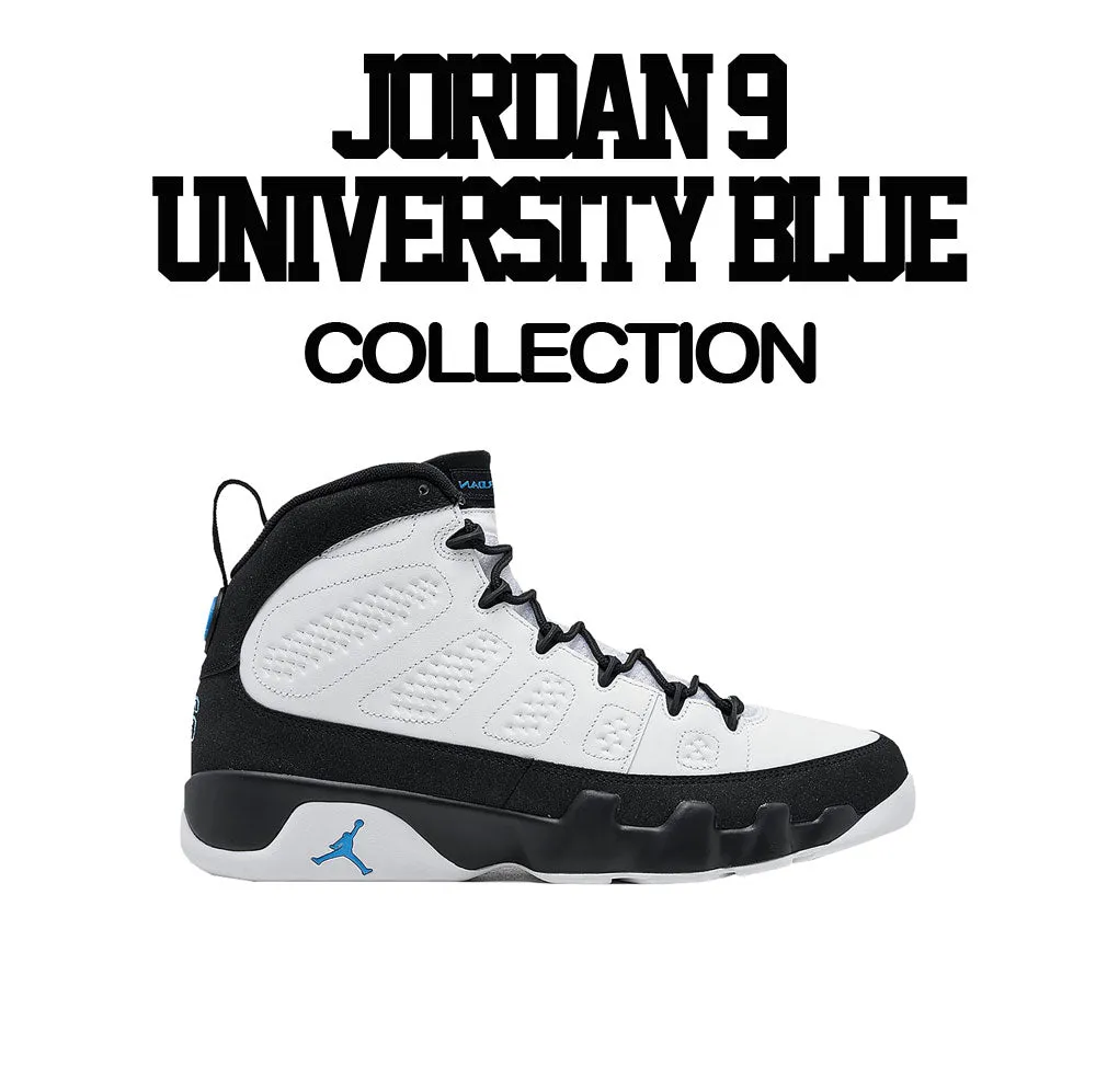 Retro 9 University Blue Love Kicks Shirt