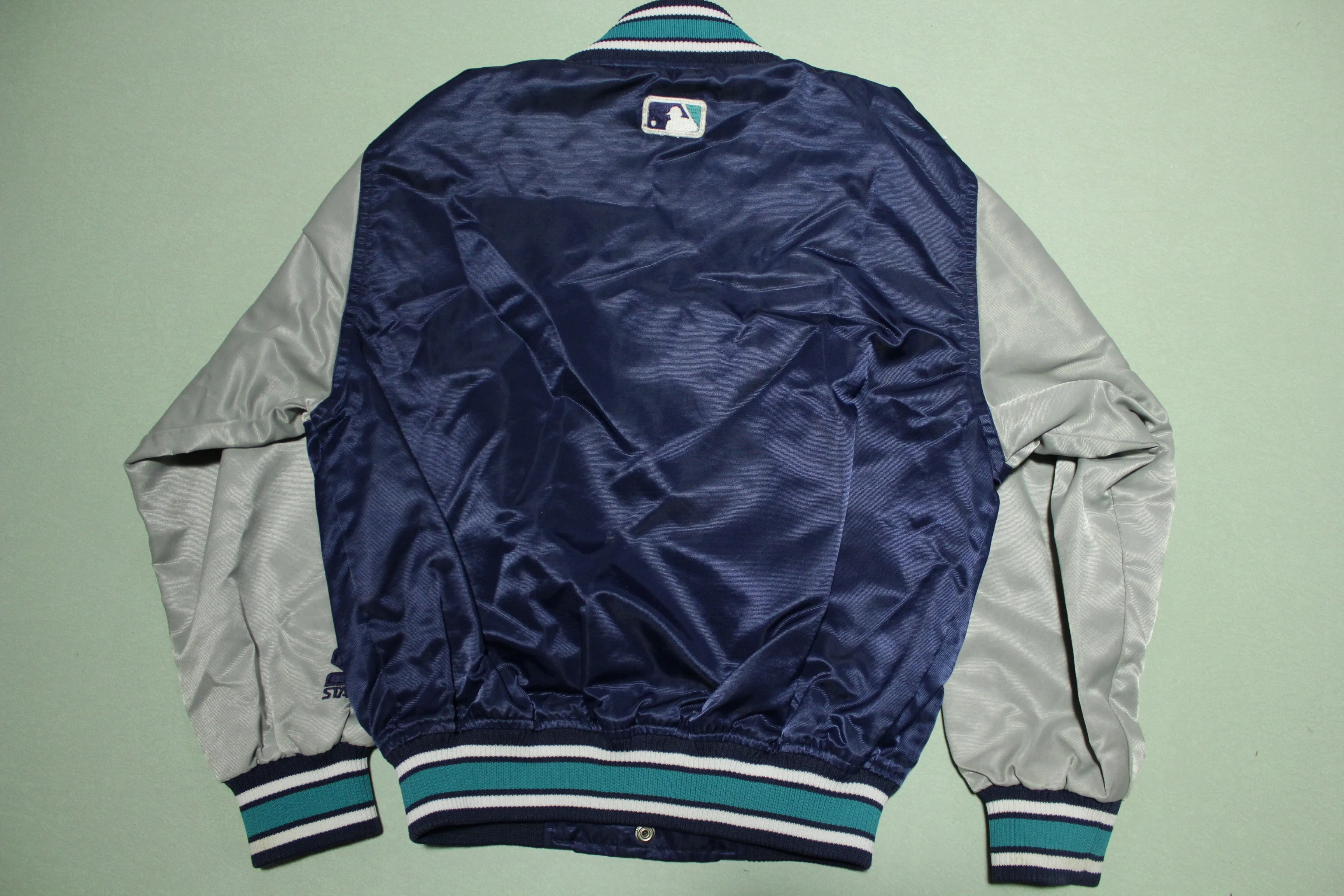 Seattle Mariners Vintage Early 90s Starter Authentic Diamond Collection Lined Jacket