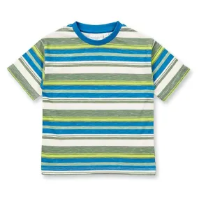 Sense Organics Blue Green Stripe Jannis T-Shirt