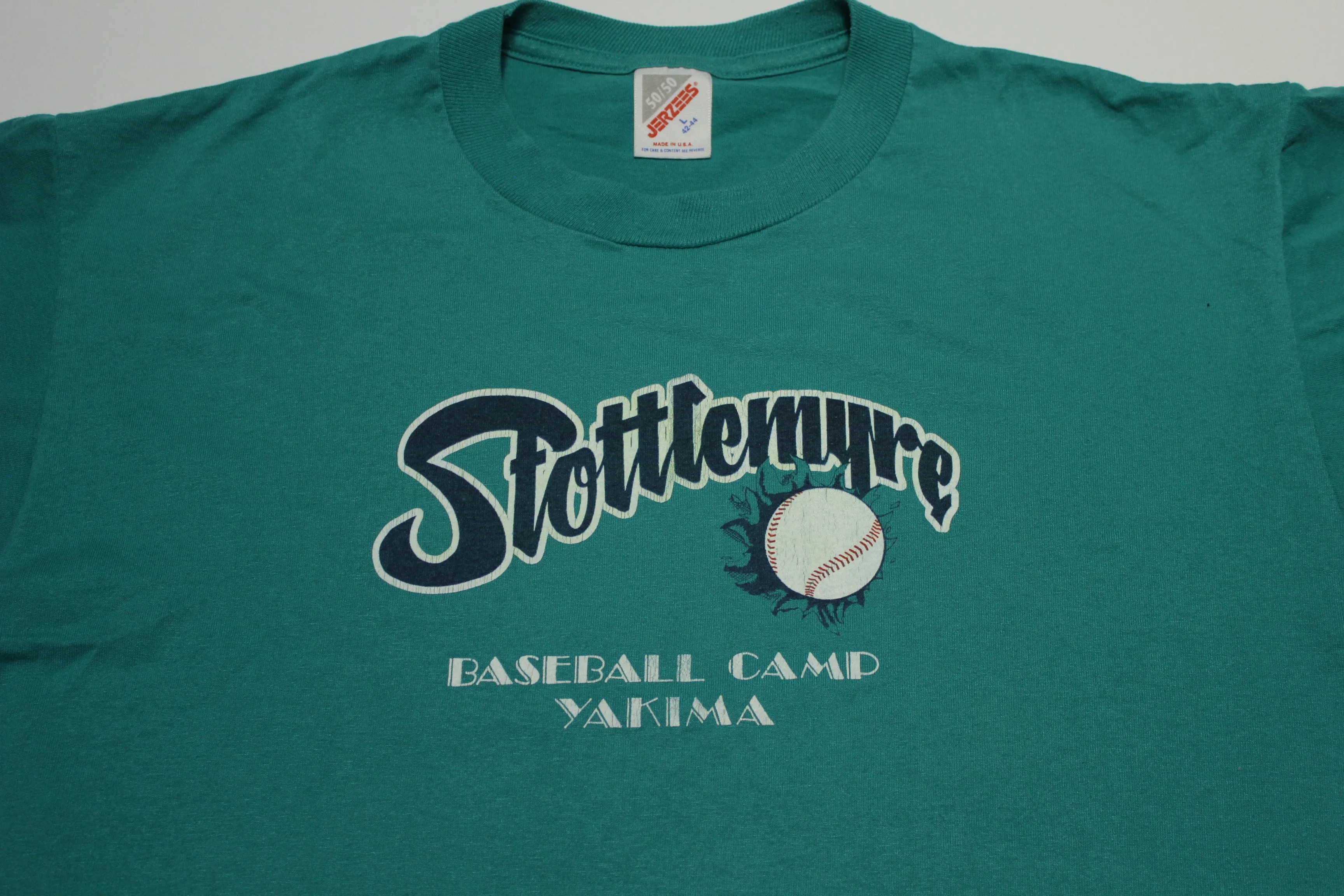 Stottlemyre Baseball Camp Yakima Vintage 90's Jerzees Made in USA T-Shirt