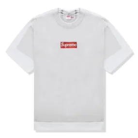 Supreme x MM6 Maison Margiela Box Logo White T Shirt