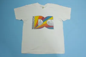 Washington DC Vintage 80's Tourist Single Stitch T-Shirt