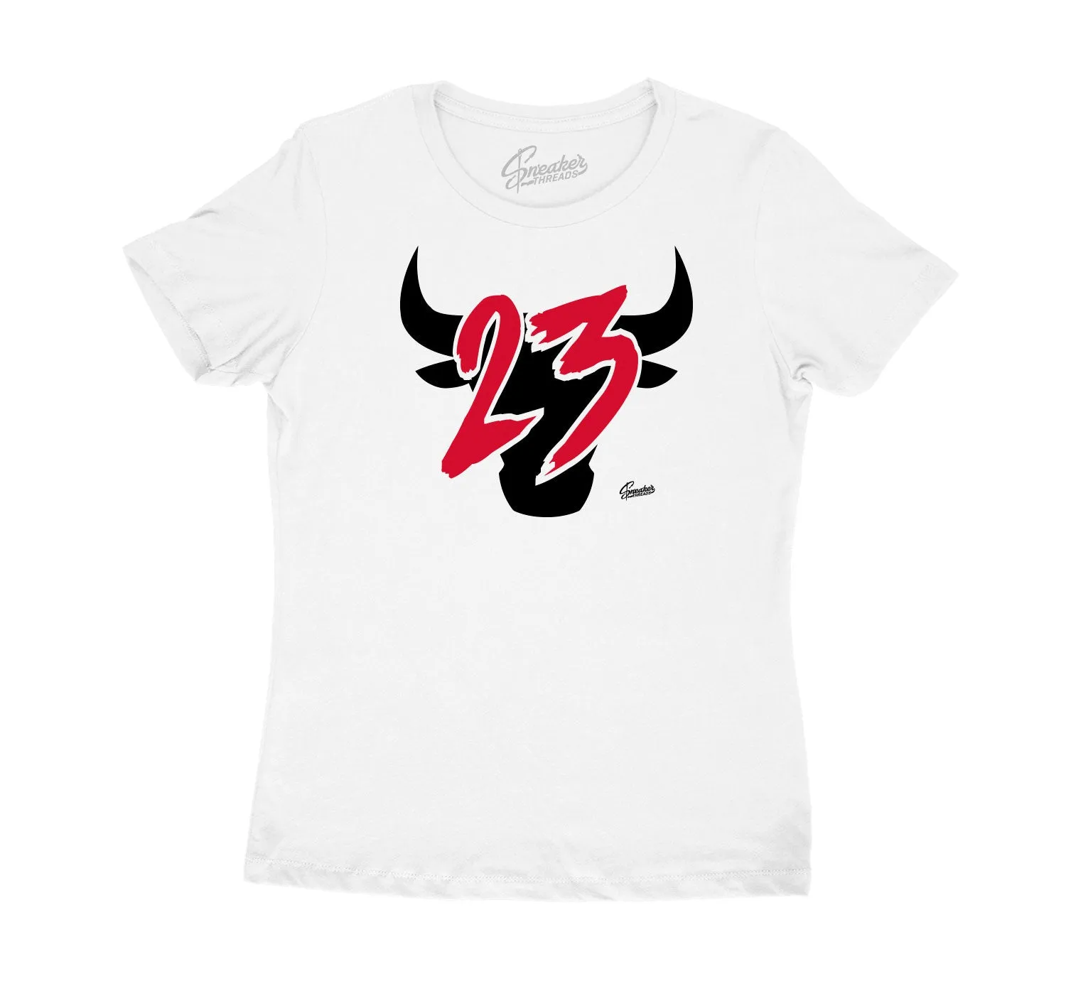 Womens Gym Red 9 Shirt - Toro - White