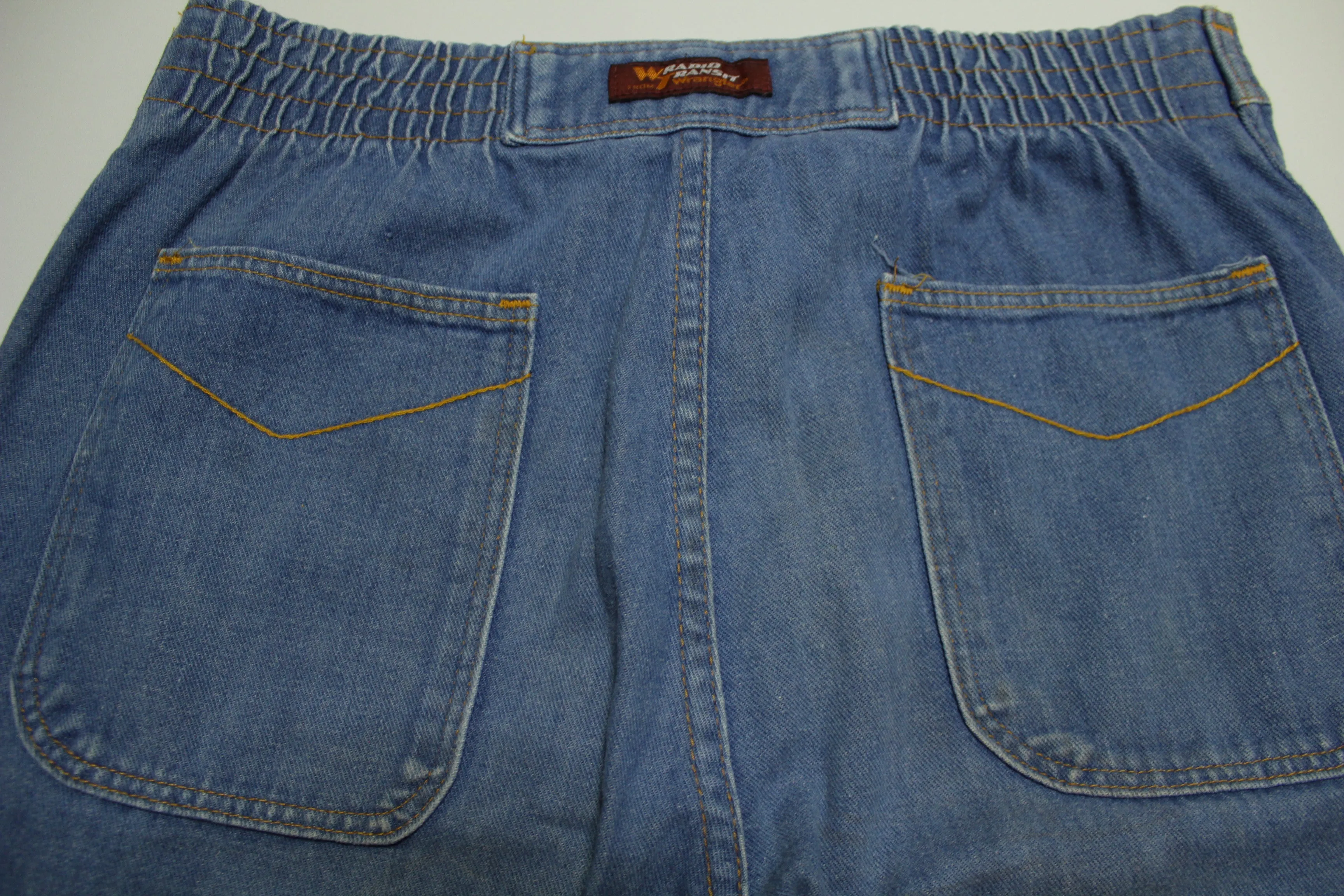 Wrangler Wrapid Transit Vintage 70's Blue Denim Jeans