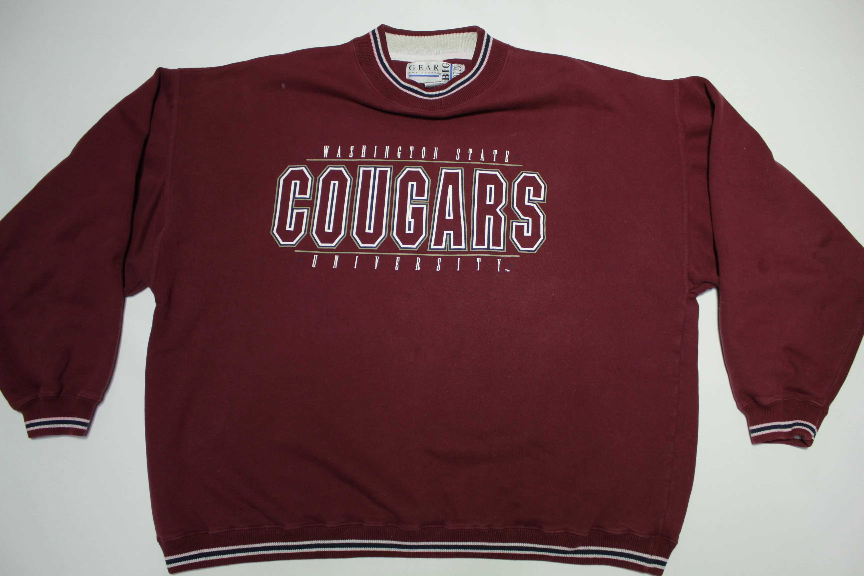 WSU Washington State Cougars Vintage 90's Gear for Sports University Sweatshirt